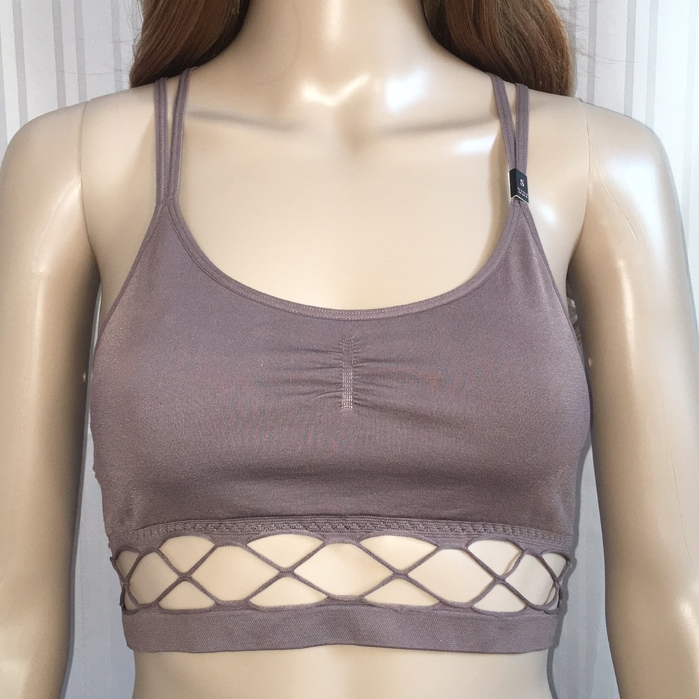 New Victoria's Secret Criss Cross Strappy Back Bra - Picture 3 of 8